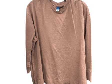 Top Long Sleeve By Old Navy In Brown, Size: M For Sale