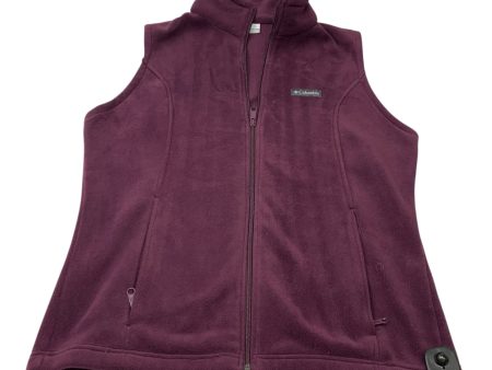 Vest Fleece By Columbia In Purple, Size: L on Sale