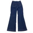 Jeans Flared By Old Navy In Blue Denim, Size: 4 For Cheap