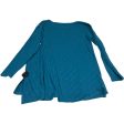 Tunic Long Sleeve By Maeve In Blue, Size: M Online now