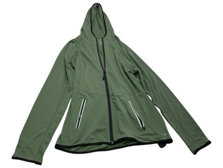 Athletic Jacket By Cali Sport In Green, Size: M Online Hot Sale