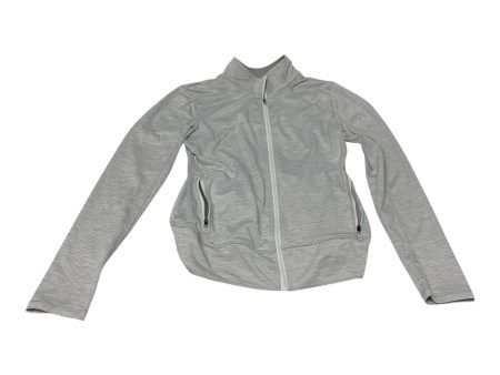 Athletic Jacket By Champion In Grey, Size: S Sale