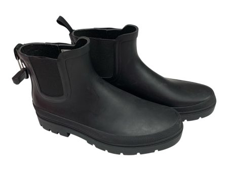 Boots Rain By Universal Thread In Black, Size: 10 For Sale