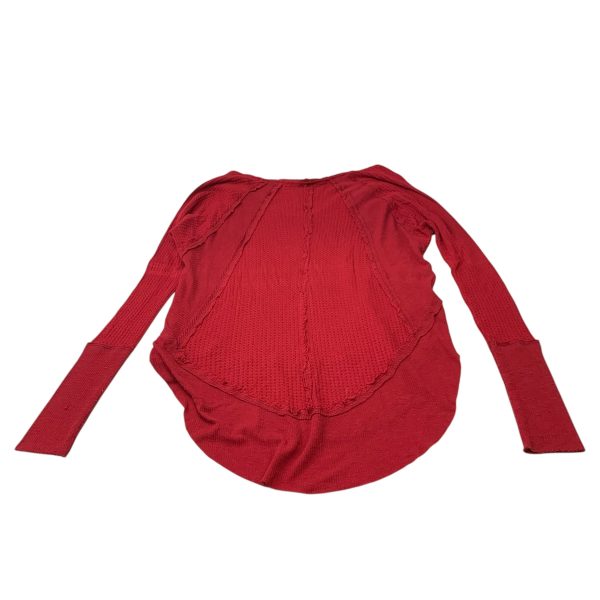 Tunic Long Sleeve By We The Free In Red, Size: Xs For Discount