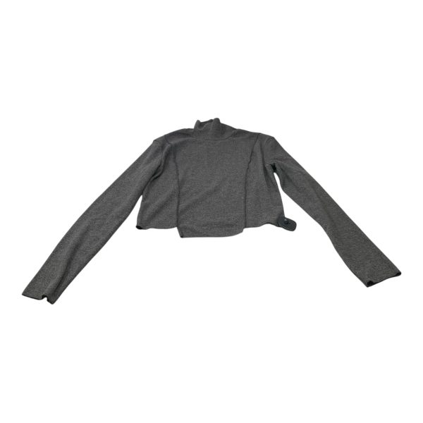 Top Long Sleeve By Kittenish In Grey, Size: S For Sale