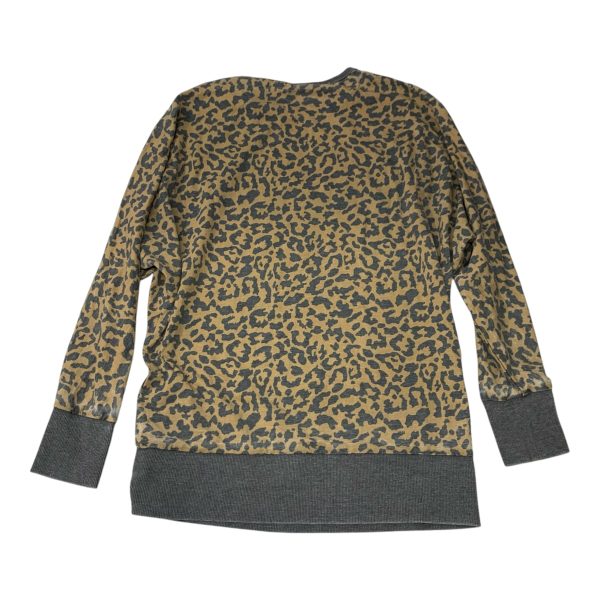 Top Long Sleeve By Vanilla Star In Animal Print, Size: Xs Fashion