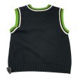 Vest Sweater By Clothes Mentor In Black & Green, Size: L Fashion