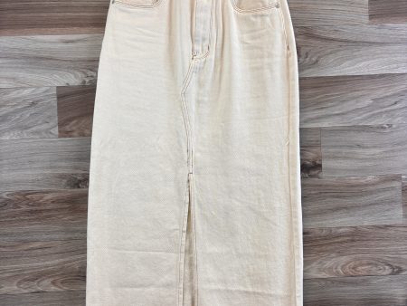 Skirt Maxi By Blanknyc In Cream, Size: 4 Cheap