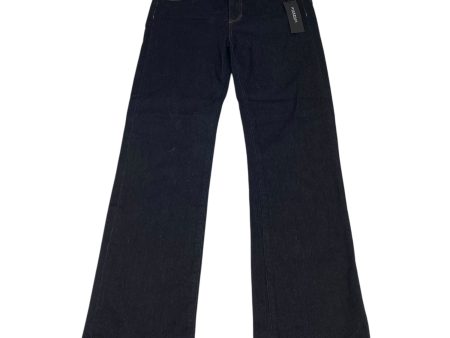 Jeans Straight By Liverpool In Blue Denim, Size: 14 Online Sale