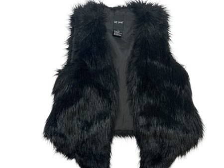 Vest Faux Fur & Sherpa By Me Jane In Black, Size: M For Cheap