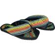 Sandals Flip Flops By Farm Rio In Multi-colored, Size: 9 Online