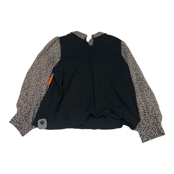 Top Long Sleeve By Cece In Black, Size: L Online now