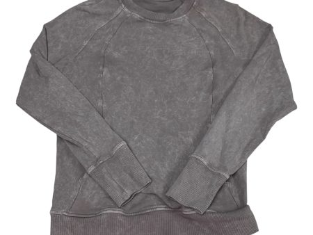 Sweatshirt Crewneck By Lululemon In Grey, Size: S Online