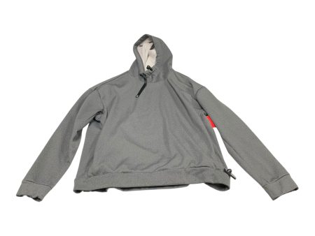 Athletic Sweatshirt Hoodie By Nike Apparel In Grey, Size: M Online