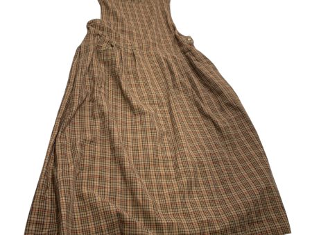 Dress Casual Maxi By Jantzen In Brown, Size: L Online now