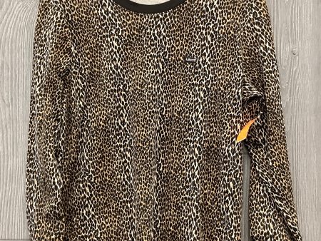 Top Long Sleeve By Clothes Mentor In Animal Print, Size: 2x Supply