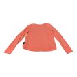 Athletic Top Long Sleeve Crewneck By Athleta In Orange, Size: S Online