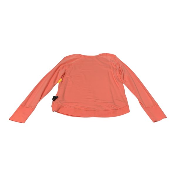 Athletic Top Long Sleeve Crewneck By Athleta In Orange, Size: S Online