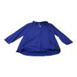 Top Long Sleeve By New Choice In Blue, Size: 3x Online now