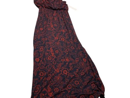 Dress Casual Maxi By Loft In Black & Red, Size: Mp Online