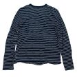 Top Long Sleeve Designer By Rag And Bone In Navy, Size: S For Discount