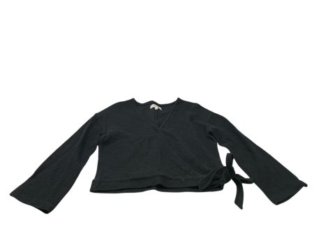 Top Long Sleeve By Madewell In Black, Size: S For Cheap