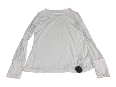 Top Long Sleeve By Gapfit In White, Size: L Online now