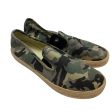 Shoes Flats By Esprit In Camouflage Print, Size: 8 Fashion