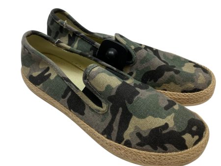 Shoes Flats By Esprit In Camouflage Print, Size: 8 Fashion