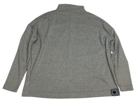 Top Long Sleeve By Loft In Grey, Size: S For Discount