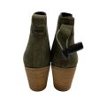 Boots Ankle Heels By Toms In Green, Size: 11 For Discount