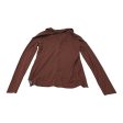 Top Long Sleeve By Loft In Brown, Size: Xs Online Sale