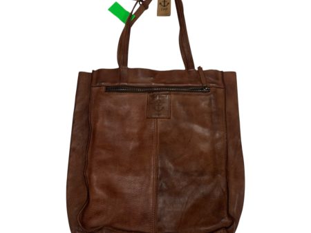 Handbag Leather By Harbor 2nd , Size: Medium Hot on Sale