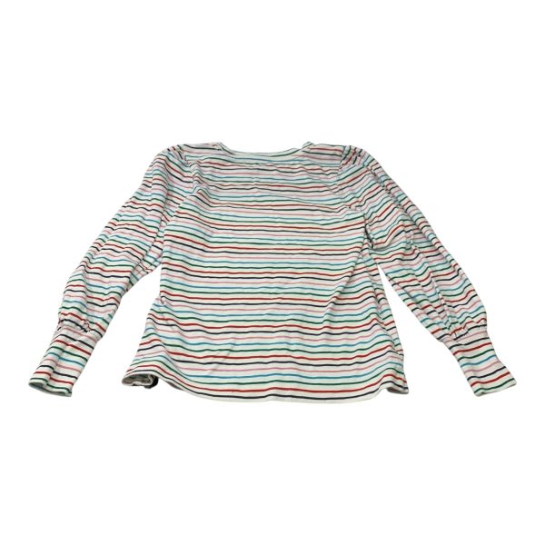 Top Long Sleeve By Loft In Striped Pattern, Size: S Online