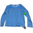 Top Long Sleeve By Vince Camuto In Blue, Size: M Online Hot Sale