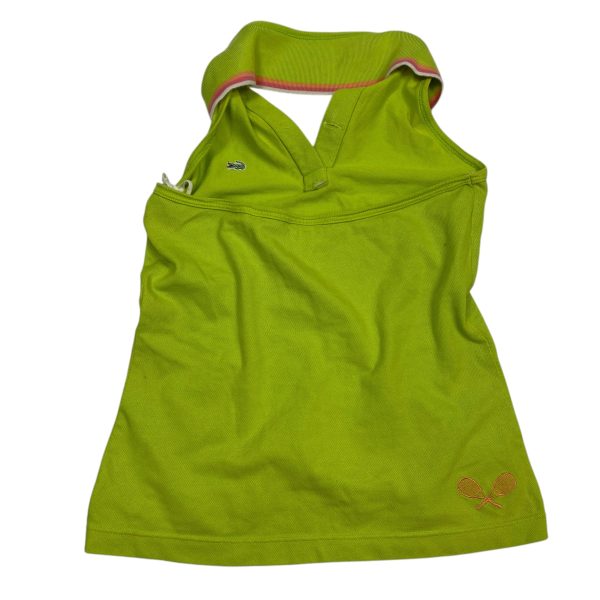 Top Sleeveless By Lacoste In Green, Size: S on Sale