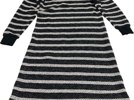 Dress Casual Midi By Loft In Black & White, Size: S For Cheap