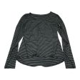 Athletic Top Long Sleeve Crewneck By Athleta In Striped Pattern, Size: L Online Hot Sale