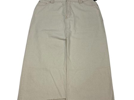 Skirt Midi By Primark In Cream, Size: L Online Sale