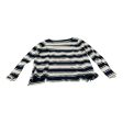 Top Long Sleeve By Talbots In Blue & White, Size: Mp For Cheap