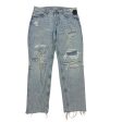 Jeans Boyfriend By H&m In Blue Denim, Size: 6 Online Sale