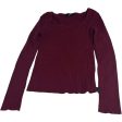 Top Long Sleeve By Rachel Roy In Red, Size: M Online now