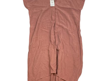 Dress Casual Midi By Zara In Pink, Size: L Online Sale