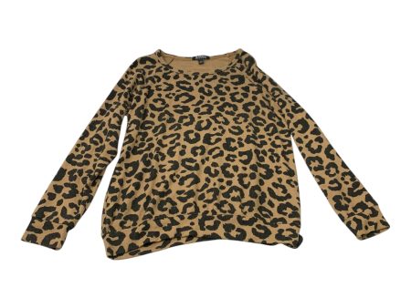 Top Long Sleeve By Buffalo David Bitton In Animal Print, Size: M Online now