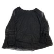 Top Long Sleeve By Ava & Viv In Black, Size: 4x For Cheap