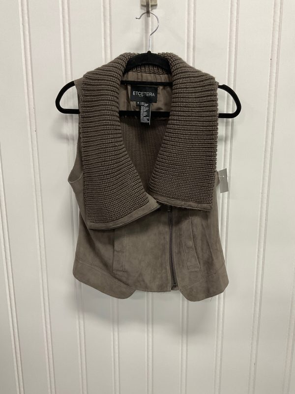 Vest Other By Etcetra In Taupe, Size: S Online Sale