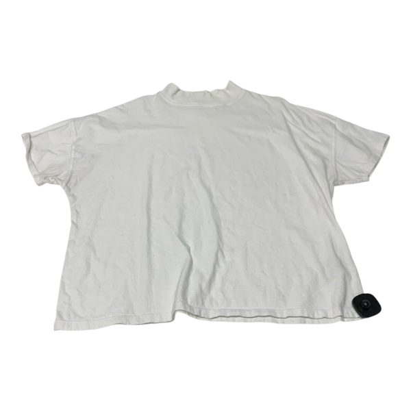 Top Short Sleeve Basic By We The Free In White, Size: S Cheap