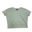 Top Short Sleeve By Anthropologie In Green, Size: S Online Hot Sale