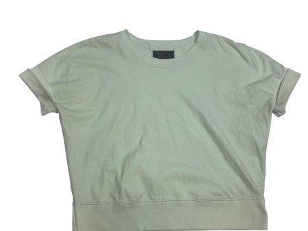 Top Short Sleeve By Anthropologie In Green, Size: S Online Hot Sale