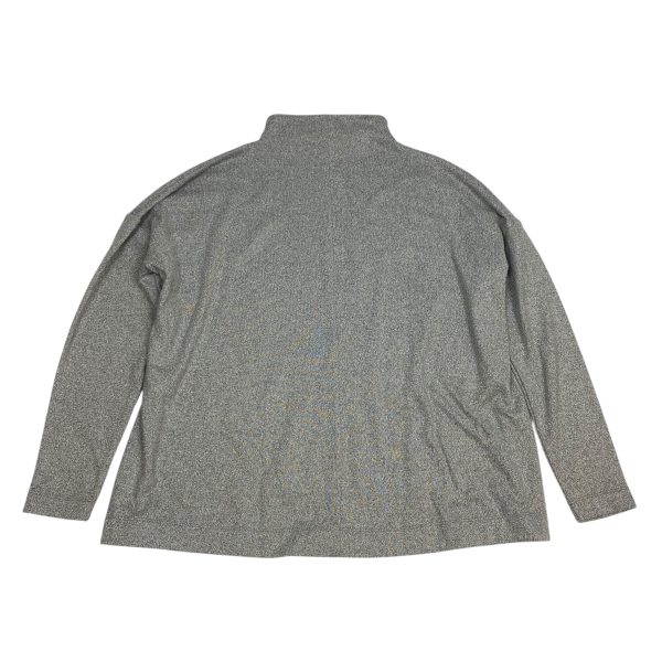 Top Long Sleeve By Loft In Grey, Size: S For Discount